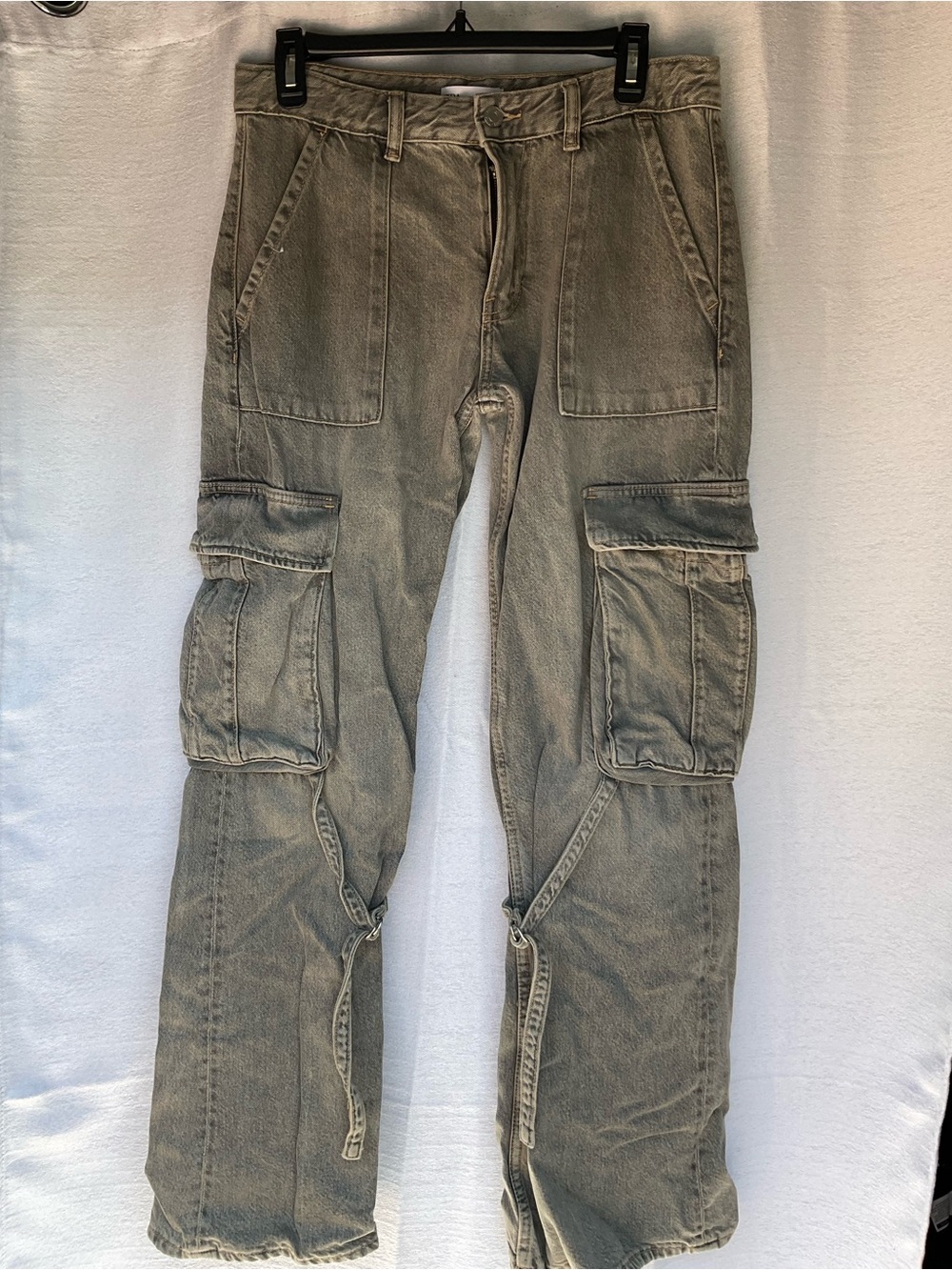Zara Olive-Toned Women's Cargo Pants